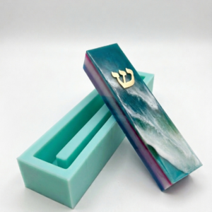 תבנית סיליקון לבית מזוזה - מלבן קלאסי