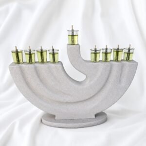 תבנית סיליקון לחנוכיית “בשורת אור״