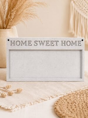תבנית סיליקון לשלט לדלת – Home Sweet Home